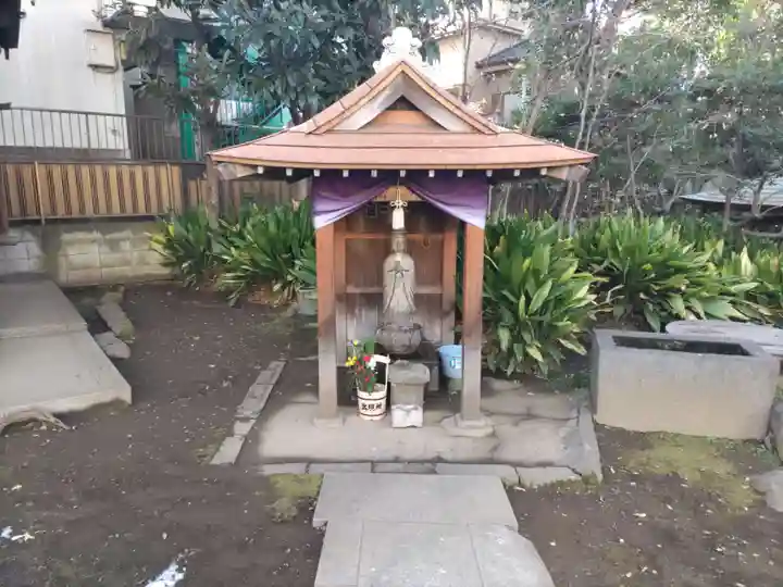 清土鬼子母神堂の仏像