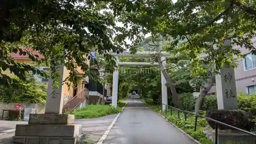 住三吉神社の鳥居