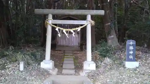 千勝神社の鳥居