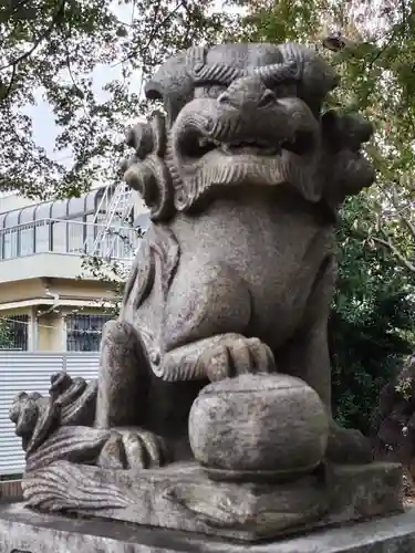 天祖神社の狛犬