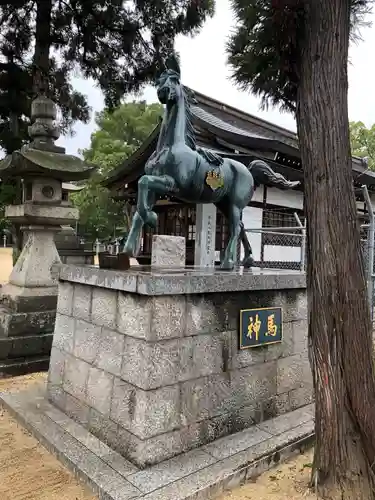 大浦神社の狛犬