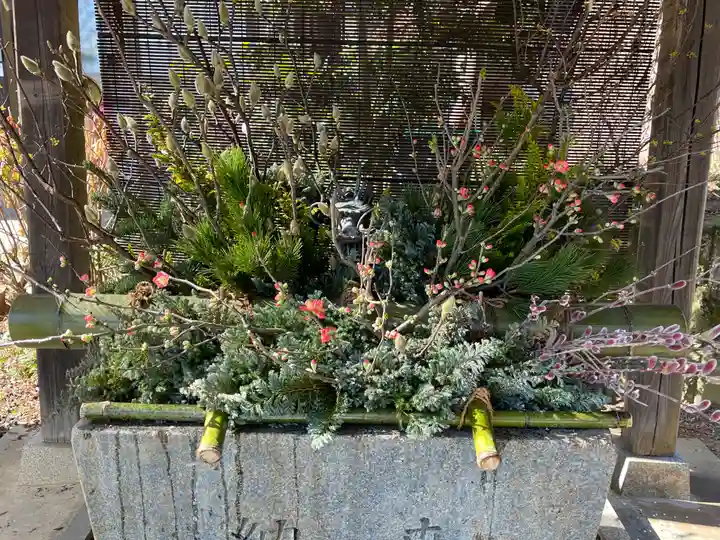 國魂神社の手水舎