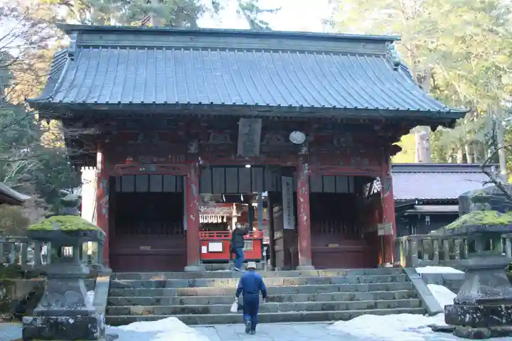 北口本宮冨士浅間神社の山門・神門