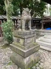 下谷神社の狛犬