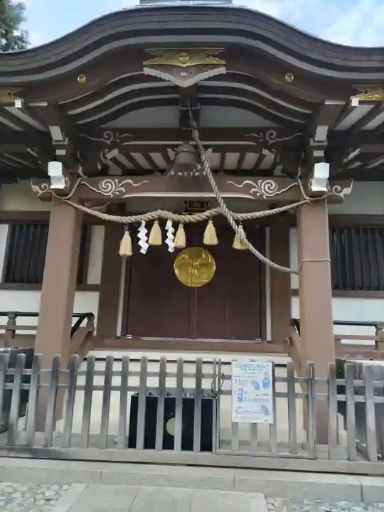 上川原日枝神社の本殿・本堂