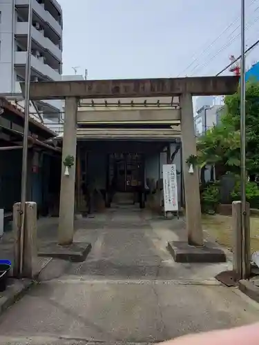 波寄神社の鳥居