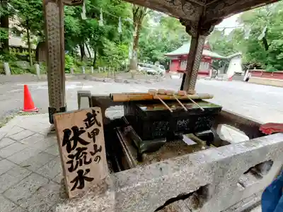 秩父神社の手水舎