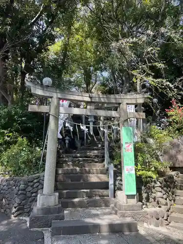 多摩川浅間神社の鳥居