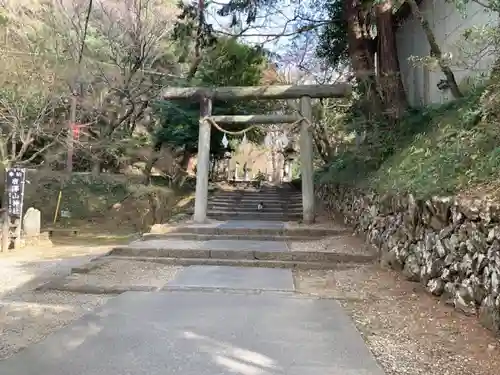 唐澤山神社の鳥居