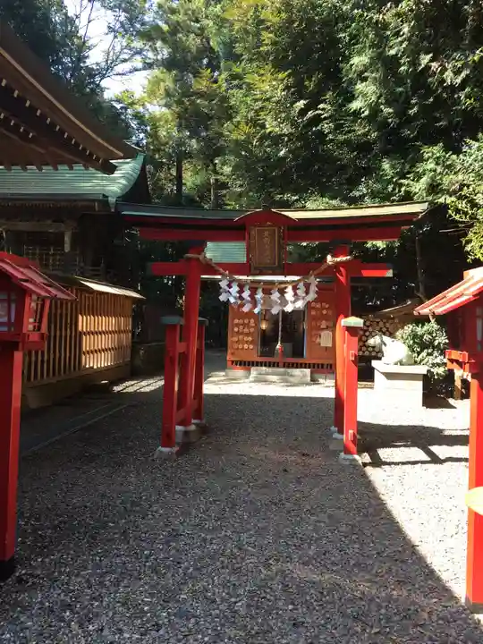 岩槻久伊豆神社の末社・摂社