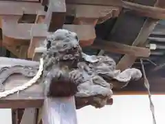 薬園八幡神社の狛犬