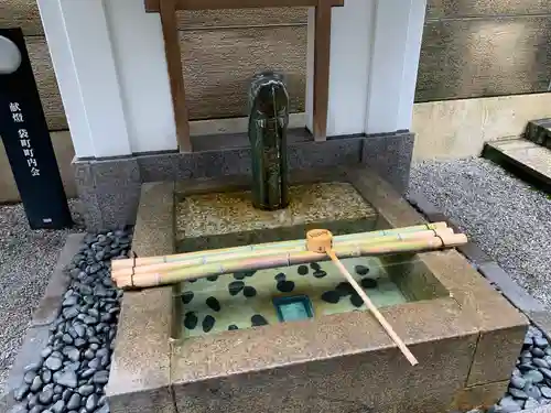 櫻天神社の手水舎