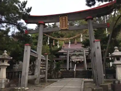 🌸乙部八幡神社の鳥居