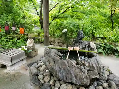 金生山 明星輪寺の手水