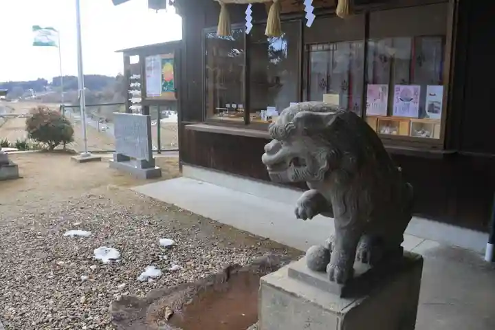 長屋神社の狛犬