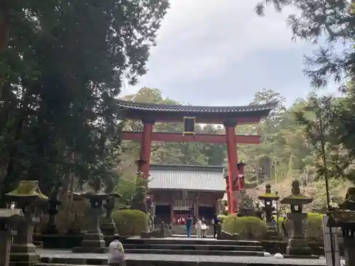 北口本宮冨士浅間神社の鳥居