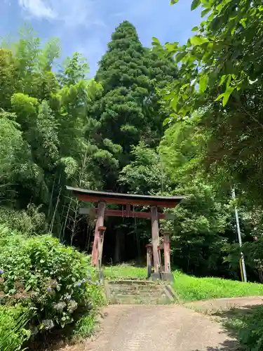 稲荷神社の鳥居