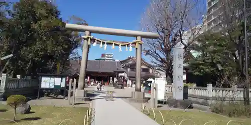 浅草神社の鳥居