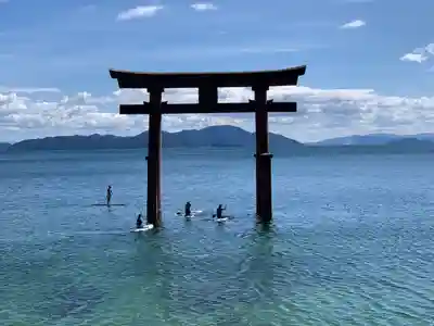 白鬚神社の鳥居