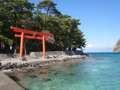 諸口神社の鳥居