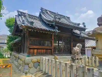 八幡社(石橋)の本殿・本堂