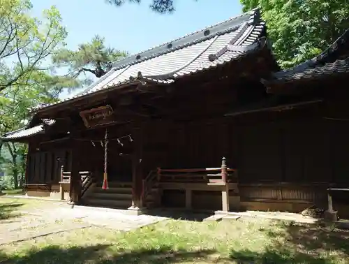 健御名方富命彦神別神社の本殿