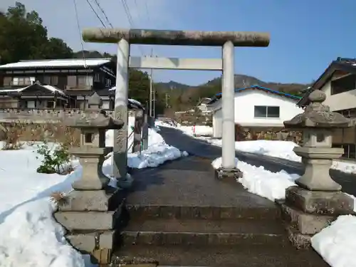 眞名井神社（籠神社奥宮）の鳥居