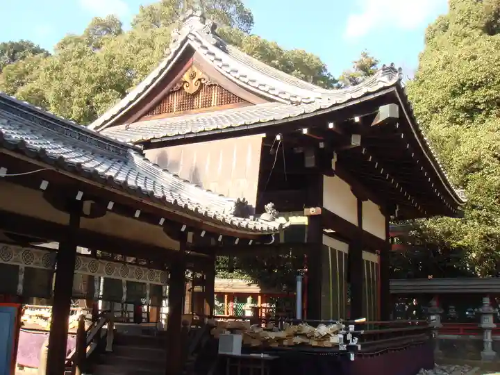 氷室神社の本殿・本堂