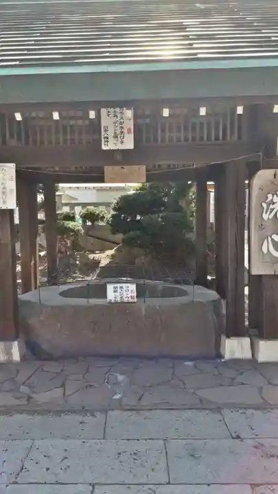 白老八幡神社の手水舎