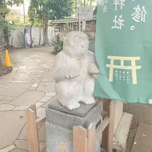 戸越八幡神社の狛犬