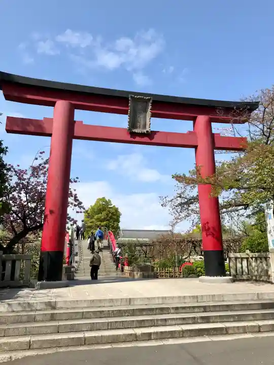 亀戸天神社の鳥居