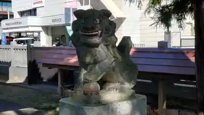 雷神社の狛犬