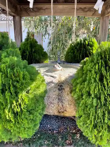 別雷皇太神の手水舎