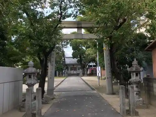 御霊神社の鳥居