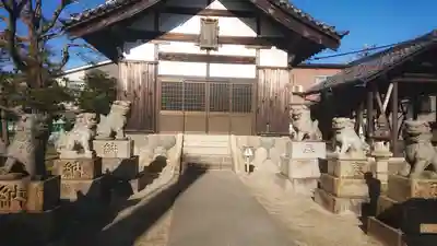 正明神社の狛犬