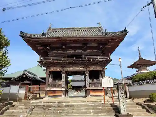 酒見寺の山門