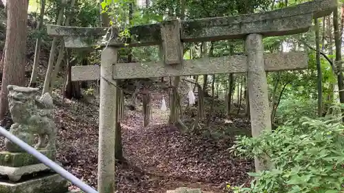 縣主神社の鳥居