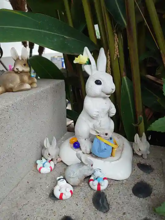 三輪神社の狛犬