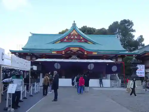 日枝神社の本殿・本堂