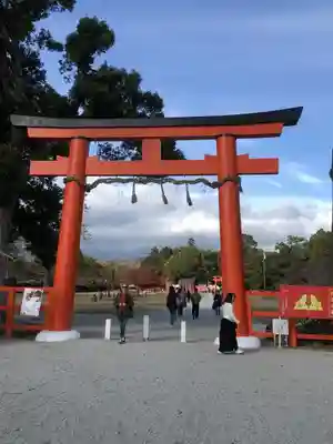 賀茂別雷神社(上賀茂神社)の鳥居