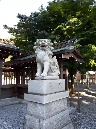 白鷺神社の狛犬