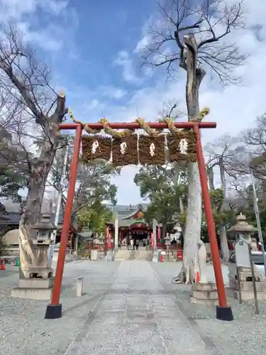 綱敷天満神社の鳥居