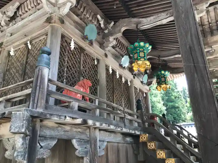 馬見岡綿向神社の本殿・本堂