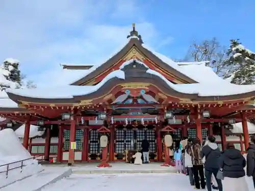 北海道護國神社の初詣