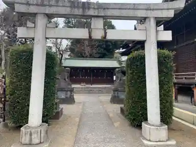 赤羽八幡神社の鳥居