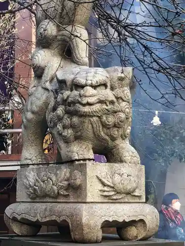 元三島神社の狛犬