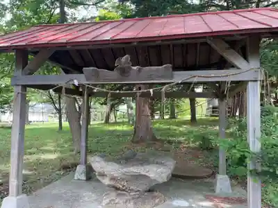 音江神社の手水舎
