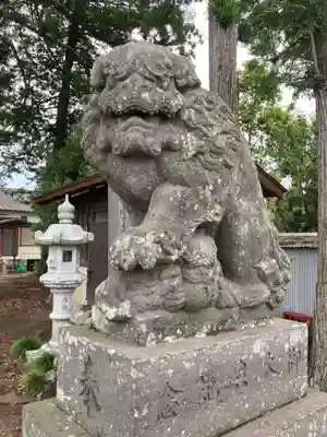 鷲宮神社の狛犬
