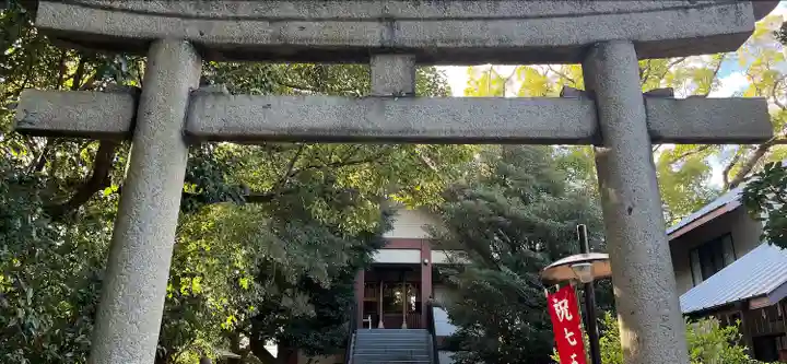 岡太神社の鳥居