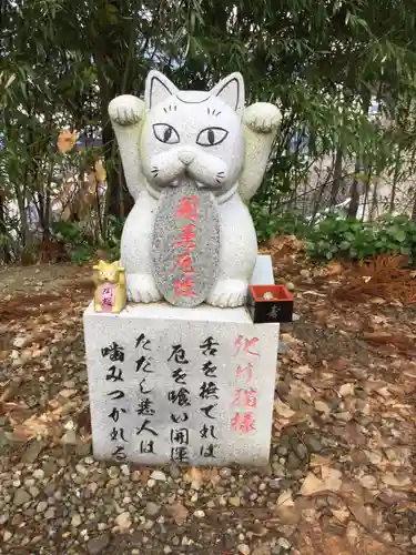 鹿角八坂神社の狛犬